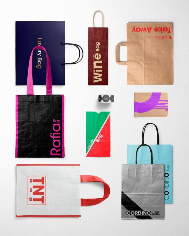 Packaging e Shopping bags in carta e plastica personalizzati