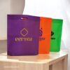 Shoppers TNT colorate stampa personalizzata con soffietto di fondo stand up
